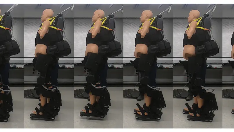 Dynamic locomotion of a lower-limb exoskeleton through virtual constraints based zmp regulation